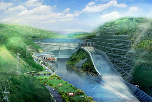 石屏老挝南塔河1号水电站项目